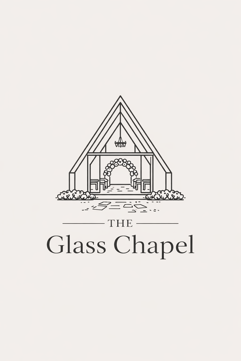 Nangkita The Glass Chapel, Aframe, weddings logo