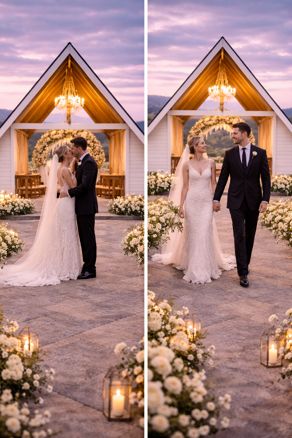 Nangkita The Glass Chapel, Aframe, weddings