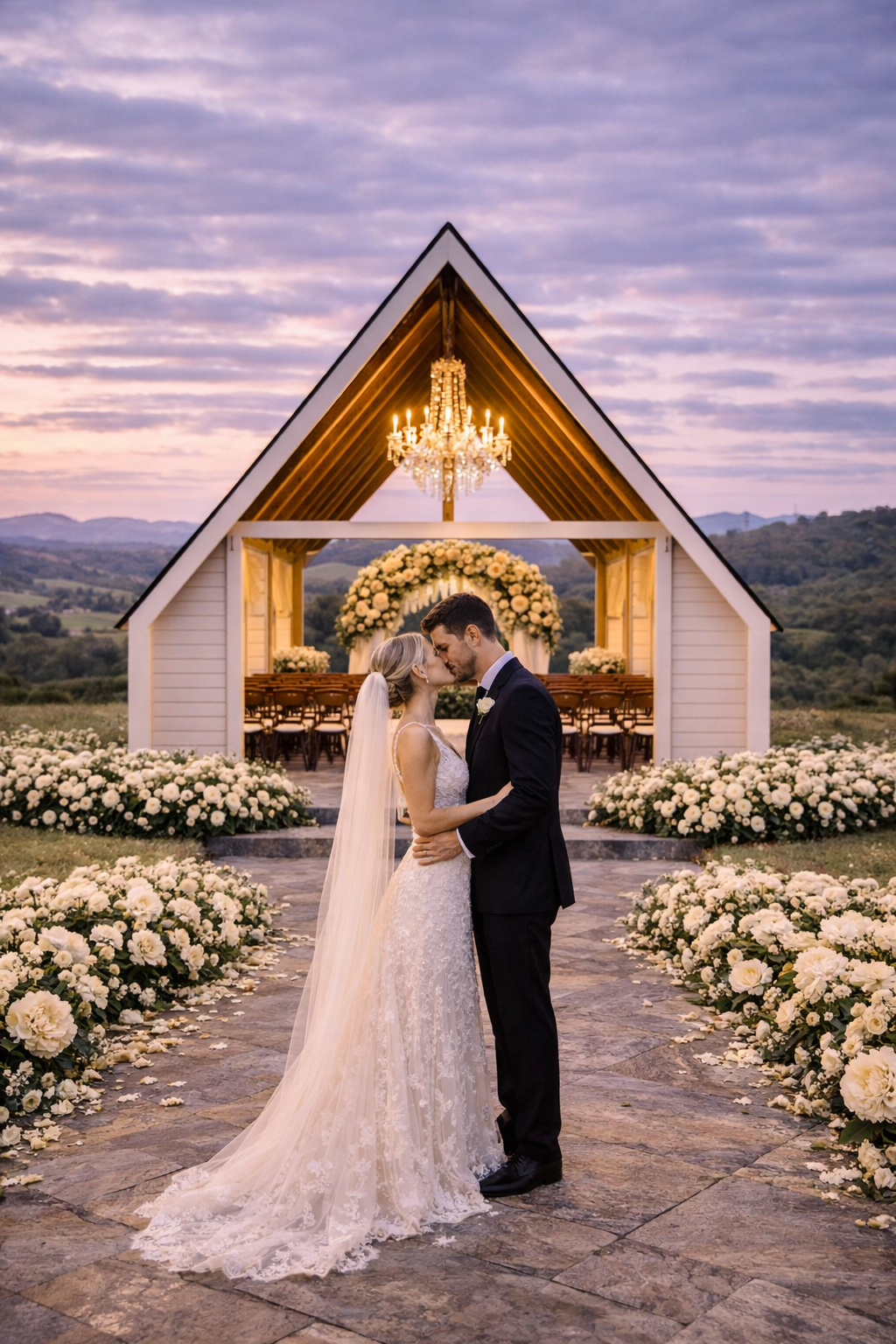 Nangkita The Glass Chapel, Aframe, weddings