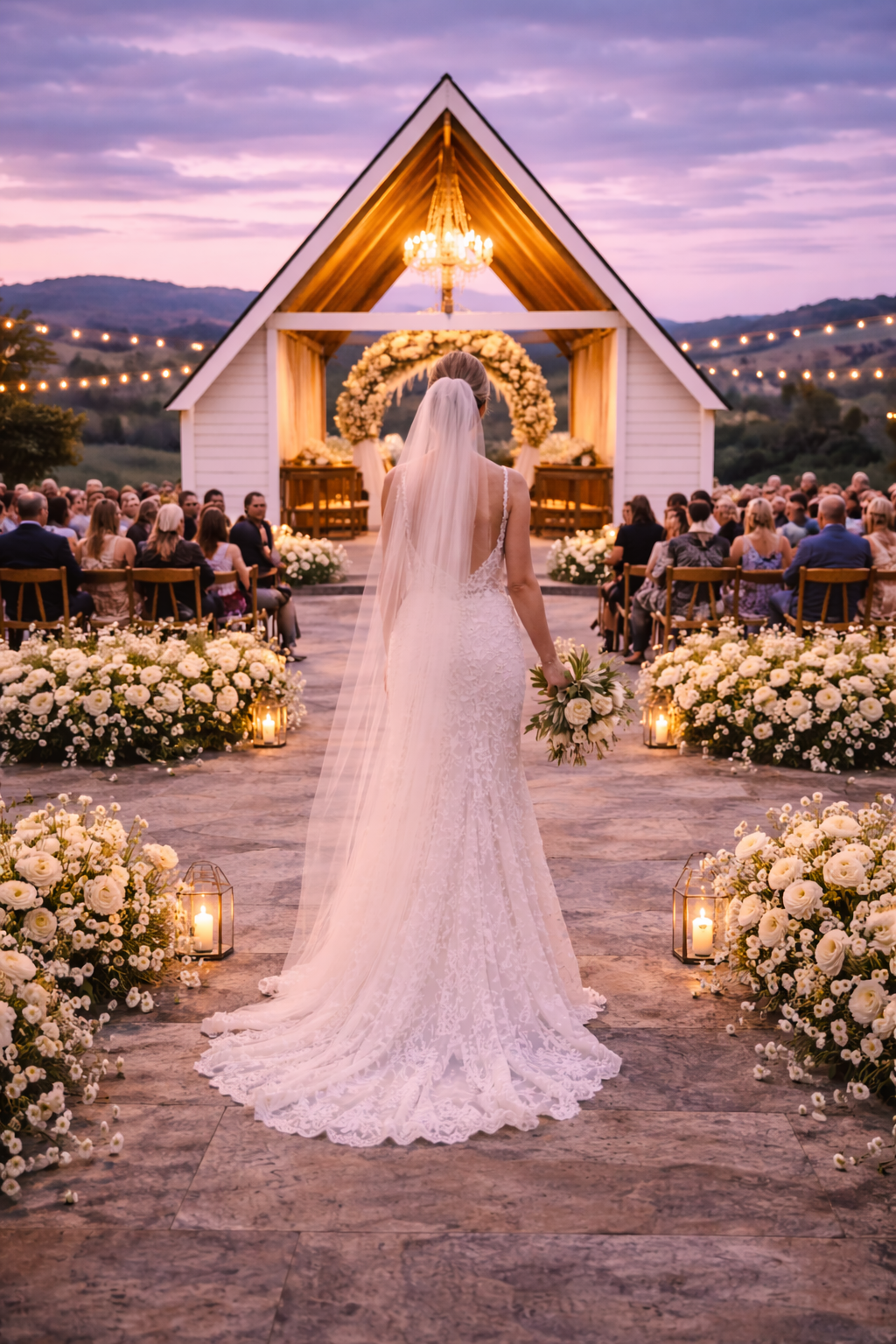 Nangkita The Glass Chapel, Aframe, weddings